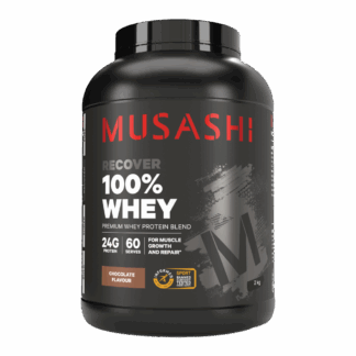 MUSASHI 100% Whey 2KG Protein Powder - Chocolate Milkshake