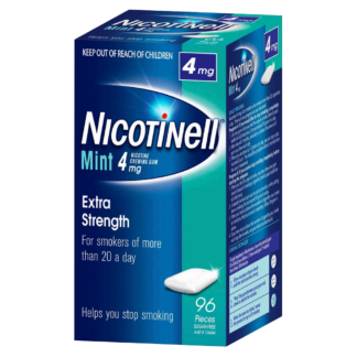 Nicotinell Chewing Gum Nicotine 4mg 96 Pieces - Mint