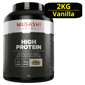 MUSASHI High Protein Vanilla 2KG