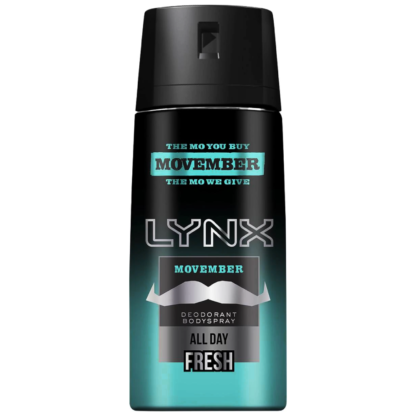 Lynx Movember Deodorant Bodyspray 155mL