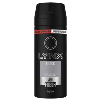 Lynx Black Deodorant Bodyspray 165mL