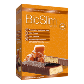 BioSlim Bars VLCD 5 x 60g - Caramel Crunch