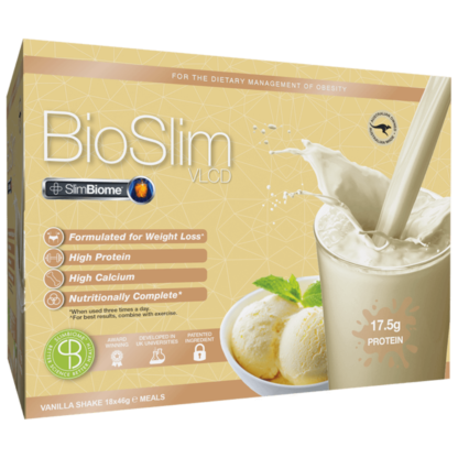 BioSlim Shakes VLCD 18 x 46g - Vanilla Flavour