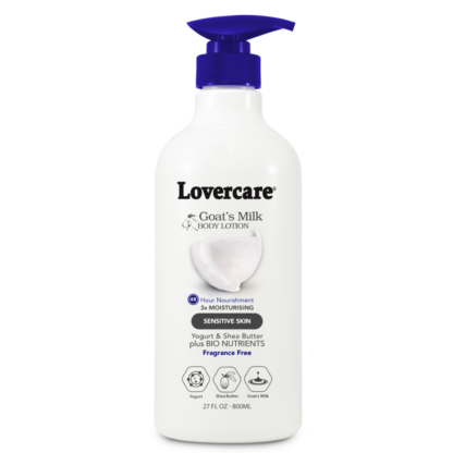 Lovercare Goat's Milk Body Lotion 800mL - Unscented
