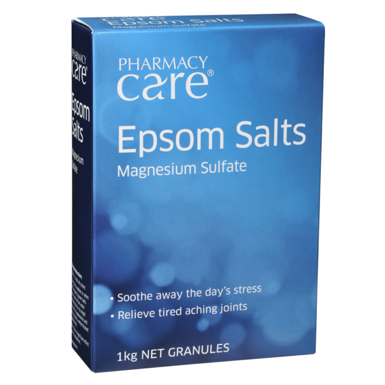 Pharmacy Care Epsom Salts 1kg Discount Chemist