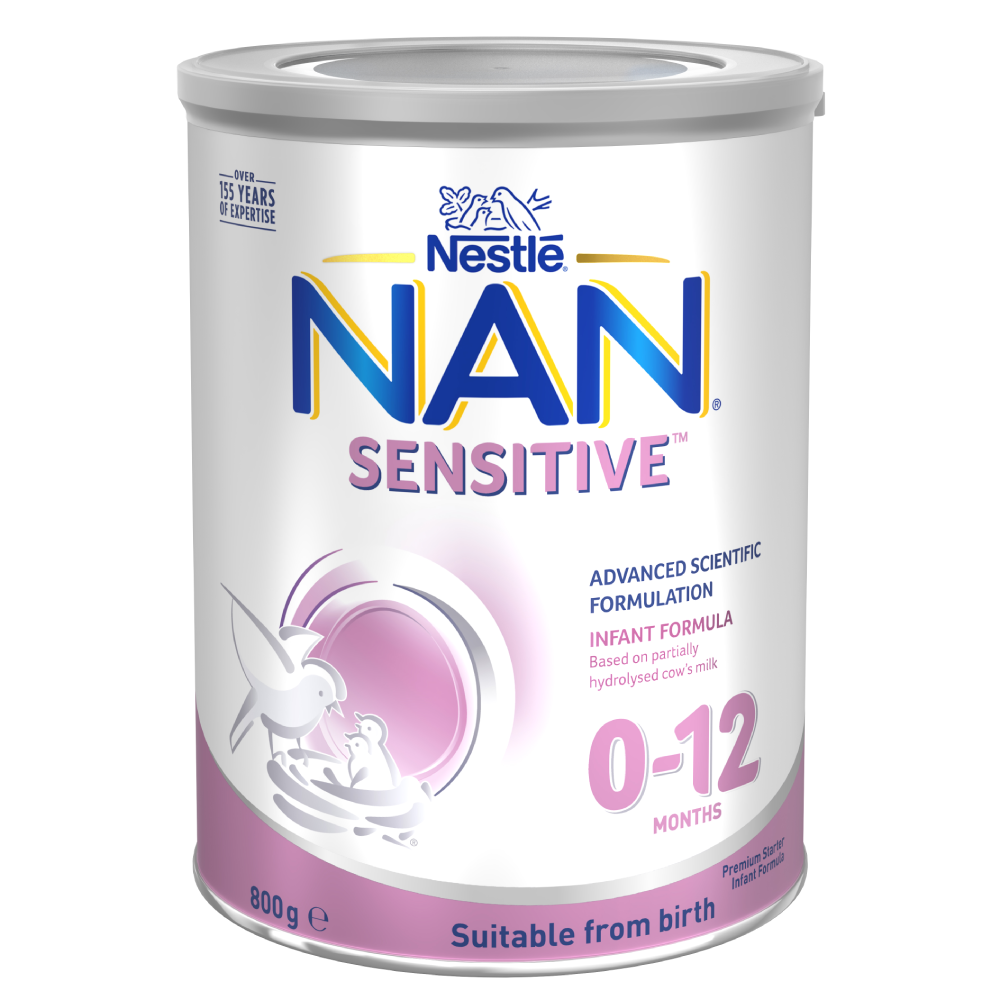 Nestle NAN SENSITIVE 0-12 Months Premium Baby Formula From Birth 800g