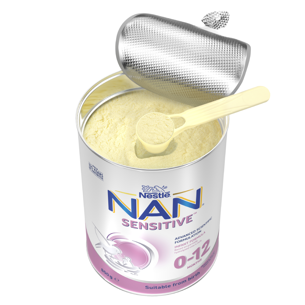 Nestle NAN SENSITIVE 0-12 Months Premium Baby Formula From Birth 800g - Image 5