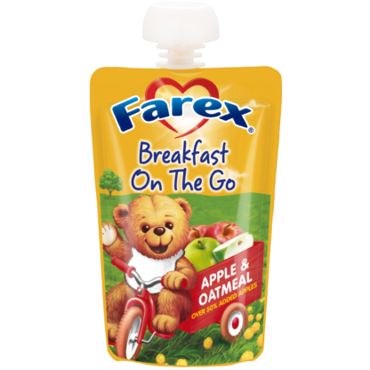 Farex Breakfast On The Go 120g - Apple & Oatmeal