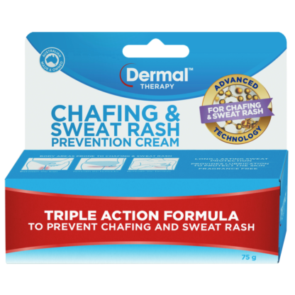 Dermal Therapy Chafing and Sweat Rash Prevetion Cream 75g