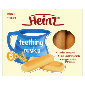 Heinz Teething Rusks 100g 12 Pack