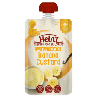 Heinz Little Treats 120g - Banana Custard Flavour
