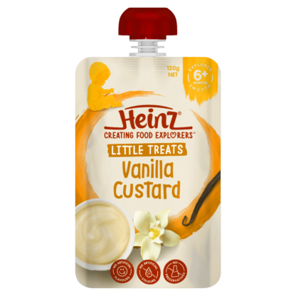 Heinz Little Treats 120g - Vanilla Custard Flavour