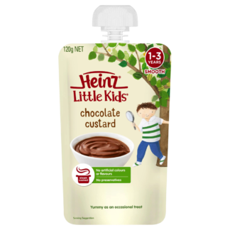 Heinz Little Kids 120g - Chocolate Custard Flavour