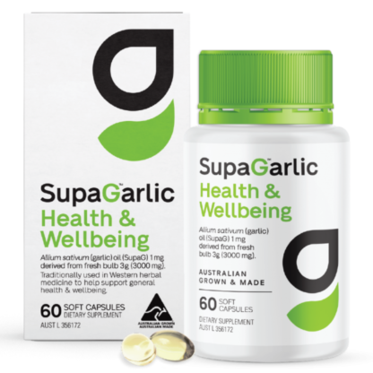 SupaGarlic Health & Wellbeing 60 Soft Capsules