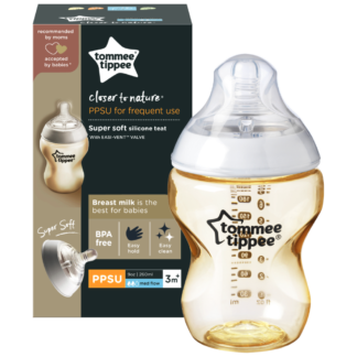 Tommee Tippee Closer to Nature PPSU Baby Bottle 260mL
