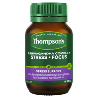 Thompson's Ashwagandha Complex Stress + Focus 60 Tablets