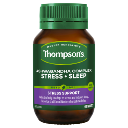 Thompson's Ashwagandha Complex Stress + Sleep 60 Tablets