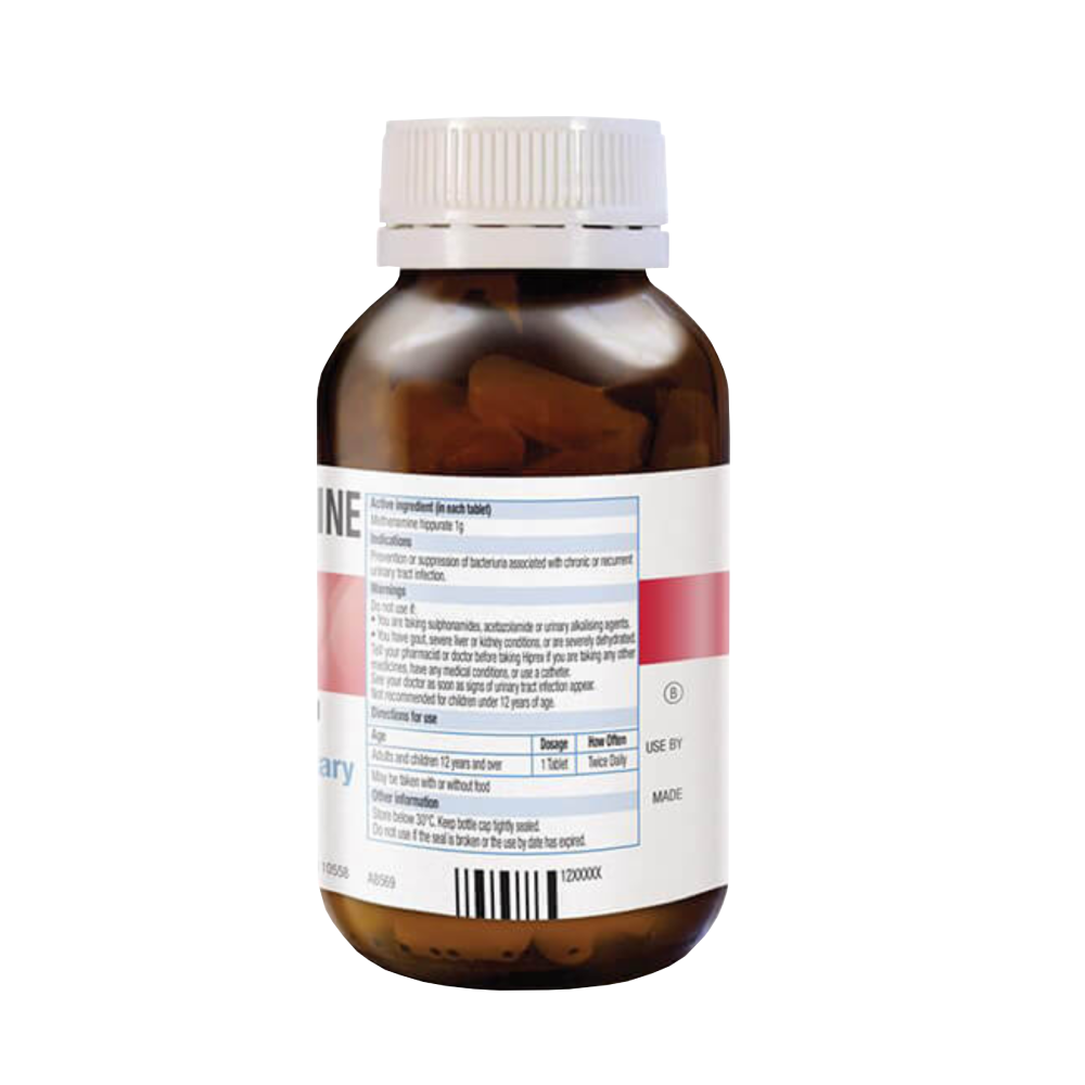 hiprex methenamine hippurate 1g 100tabs
