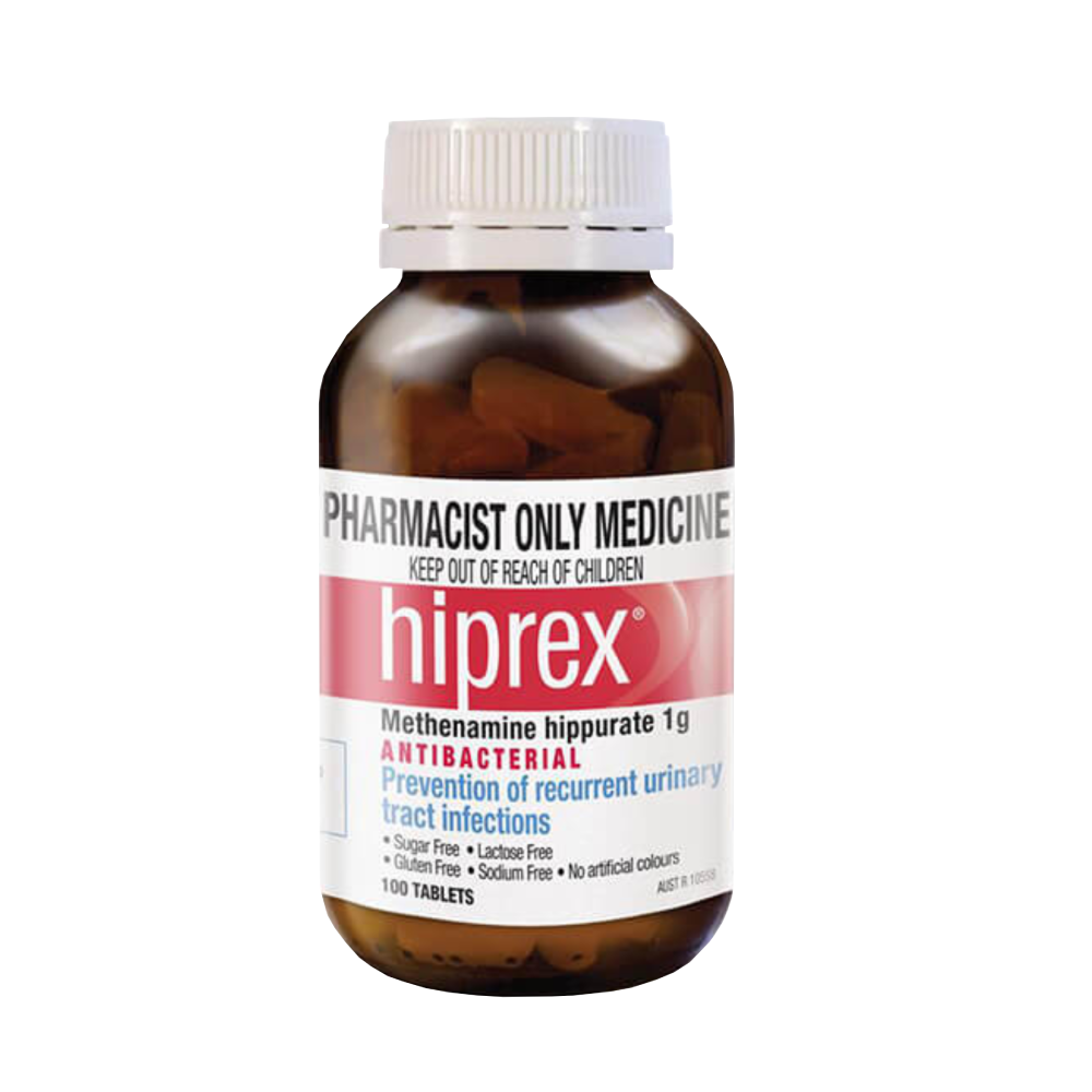 hiprex methenamine hippurate 1g 100tabs