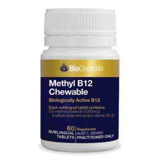 BioCeuticals Methyl B12 Chewable 60 Sublingual Tablets