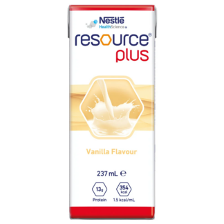 Nestle Resource Plus Nutrition Drink 237mL - Vanilla Flavour