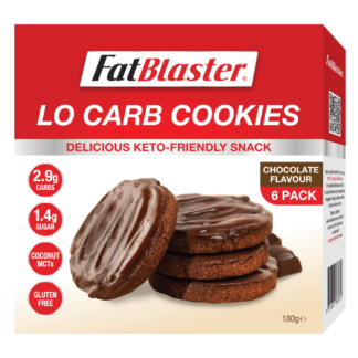 FatBlaster Lo Carb Cookies 6pk - Chocolate Flavour