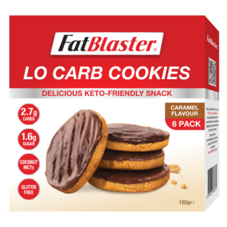 FatBlaster Lo Carb Cookies 6pk - Caramel Flavour