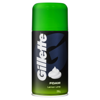 Gillette Shaving Foam 250g - Lemon Lime