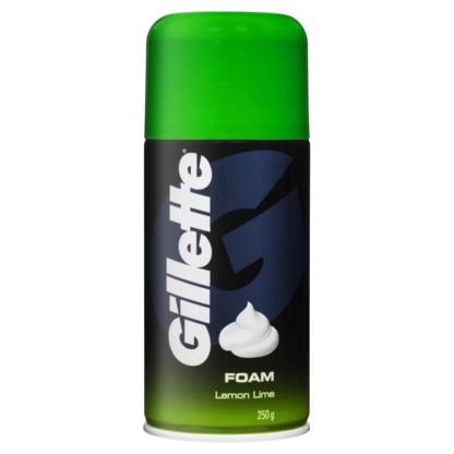 Gillette Shaving Foam 250g - Lemon Lime