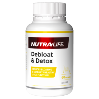 NutraLife Debloat and Detox 60 Capsules