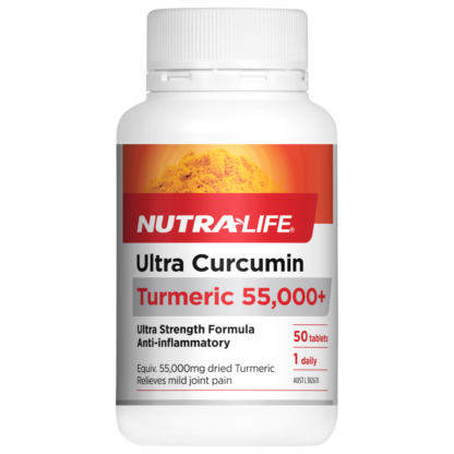 NutraLife Ultra Curcumin Turmeric 55,000+ 50 Tablets