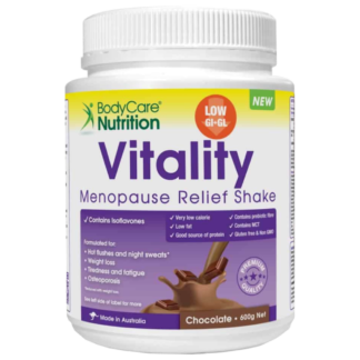 BodyCare Nutrition Vitality Menopause Relief Shake 600g - Chocolate