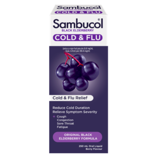 Sambucol Cold and Flu Original Black Elderberry 250mL