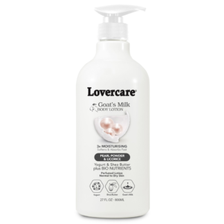 Lovercare Goat's Milk Body Lotion 800mL - Pearl Powder & Licorice