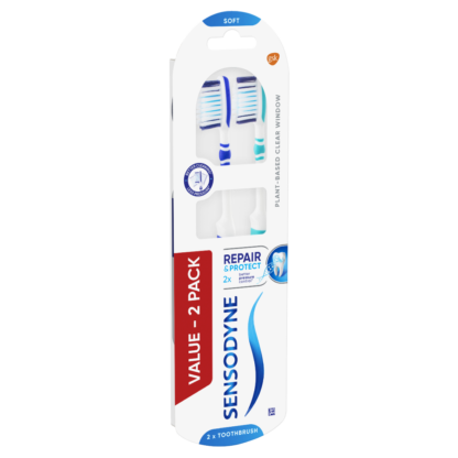 Sensodyne Repair and Protect Toothbrush Value 2 Pack - Soft