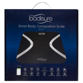 Bodisure Smart Body Composition Scale (BBC100-BK) Bluetooth Connectivity