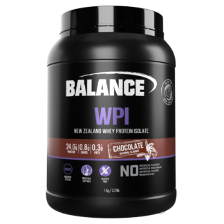Balance Whey Protein Isolate 1KG Powder - Chocolate Flavour
