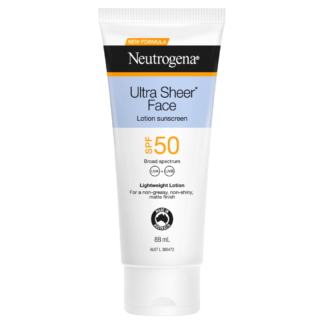 Neutrogena Ultra Sheer Face Lotion Sunscreen SPF 50 88mL
