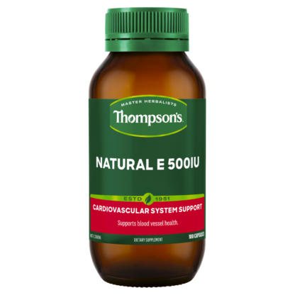 Thompson's Natural E 500IU 100 Capsules