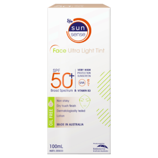 SunSense Face Ultra Light Tint SPF 50+ 100mL Lotion