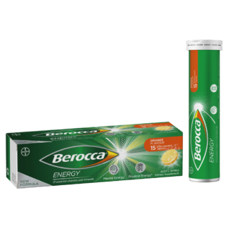 Berocca Energy 15 Effervescent Tablets - Orange Flavour