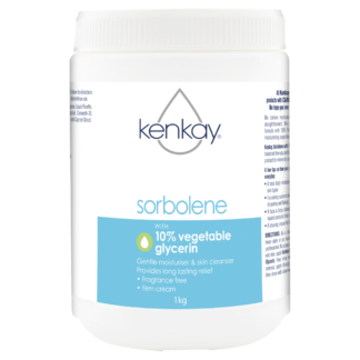 Kenkay Sorbolene with 10% Vegetable Glycerin Cream 1kg