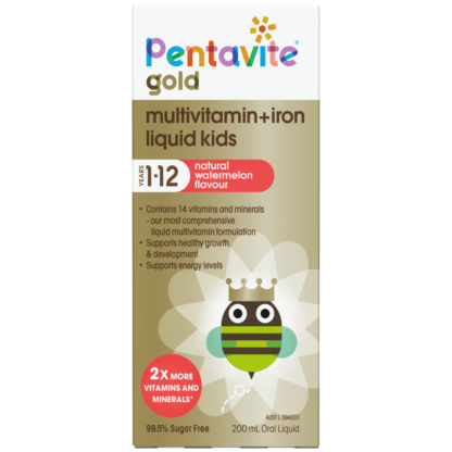 Pentavite Gold Mutlivitamin + Iron Liquid Kids 200mL