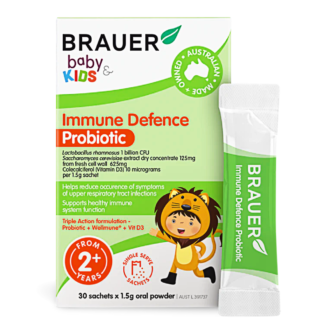 Brauer Baby & Kids Immune Defence Probiotic 30 Sachets