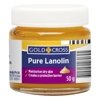 Gold Cross Pure Lanolin 50g Emollient