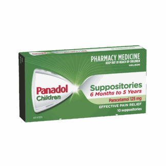 Panadol Children Suppositories 6 Months – 5 Years 10pk