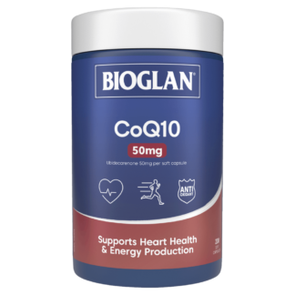 Bioglan CoQ10 50mg 200 Soft Capsules
