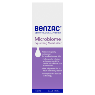 Benzac Microbiome Equalising Moisturiser 50mL