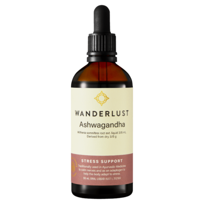 Wanderlust Ashwagandha 90mL Oral Liquid Drops