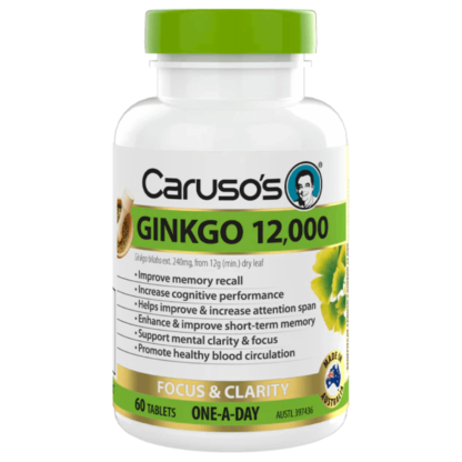 Caruso's Ginkgo 12000 60 Tablets